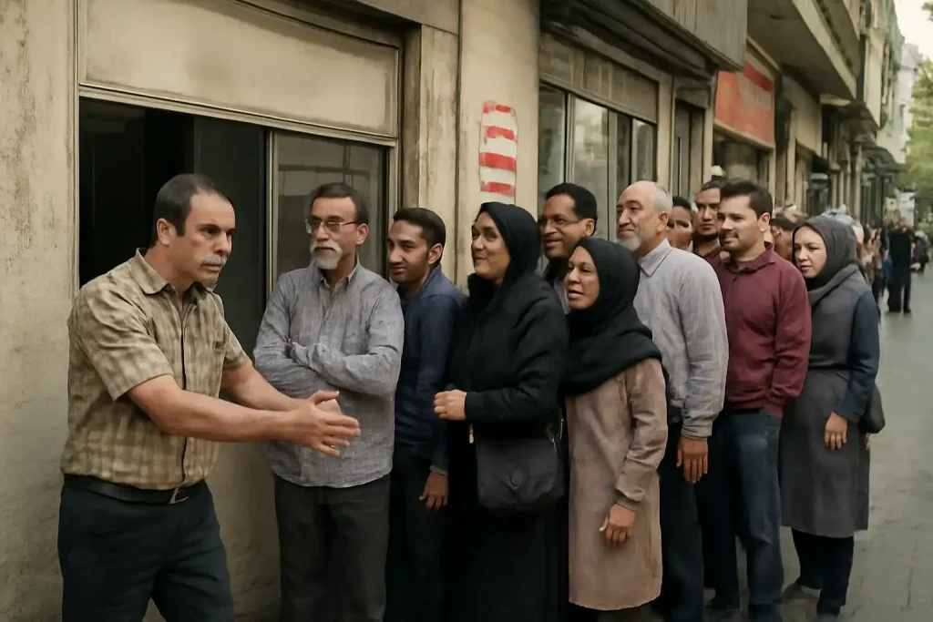 رعایت کردن صف